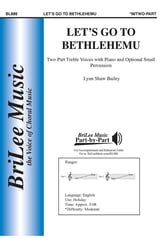 Let's Go To Bethlehemu Two-Part choral sheet music cover